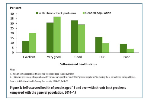 impact of chronic back pain